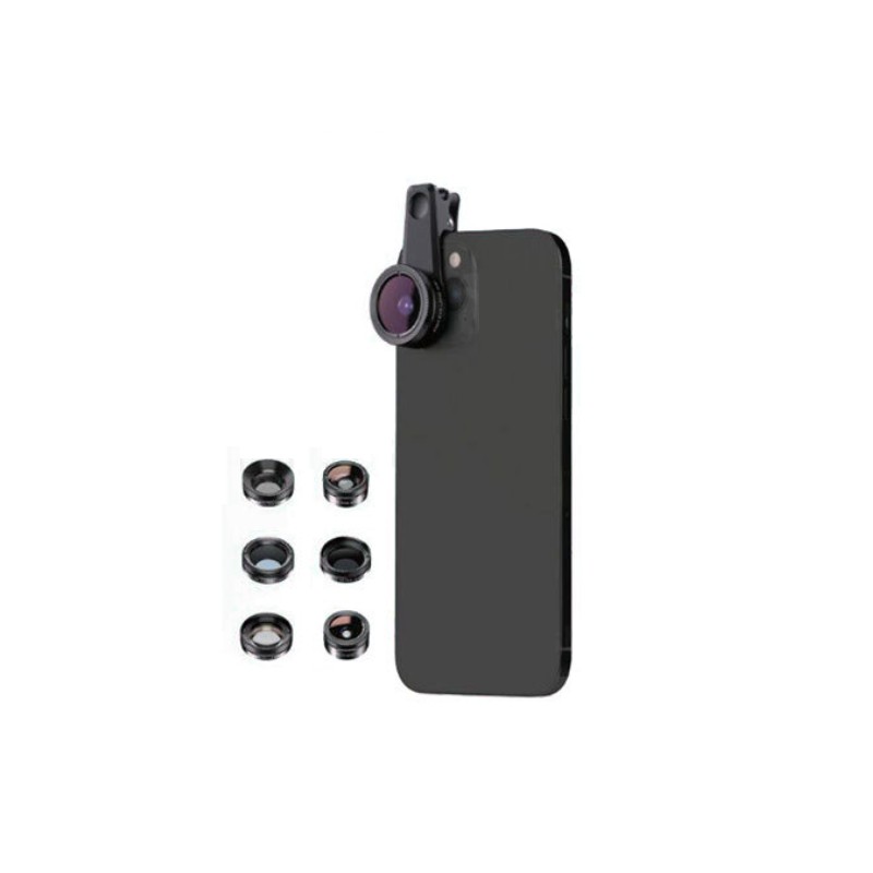کیت لنز کیلیپسی موبایل Green Lion 6 in 1 Professional Lens Kit گرین لاین