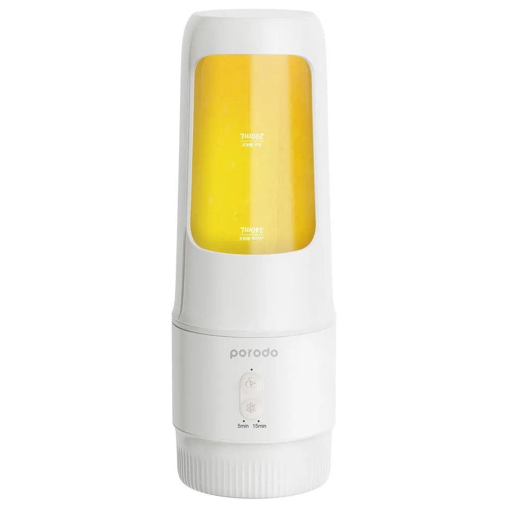 مخلوط کن و بستنی ساز شارژی ظرفیت 340 میلی لیتر پرودو Porodo Ice Cream Maker and Blender PD-BLICM