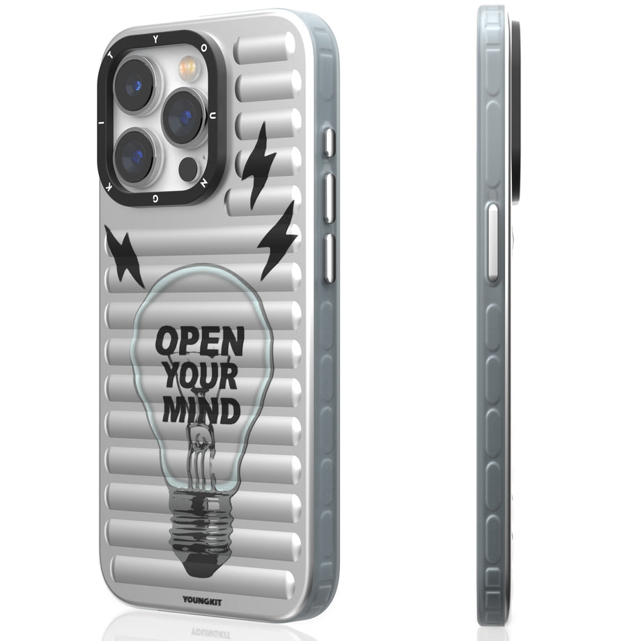 قاب YOUNGKIT یانگکیت Silver Open Your Mind Magsafe Series Apple iphone