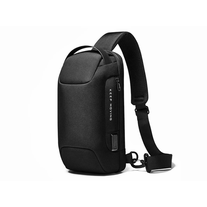 کوله کراس بادی تک بند ضد سرقت دارای پورت USB بنج  BANGE BG-22085 Sling Chest Bag USB External Charging Port