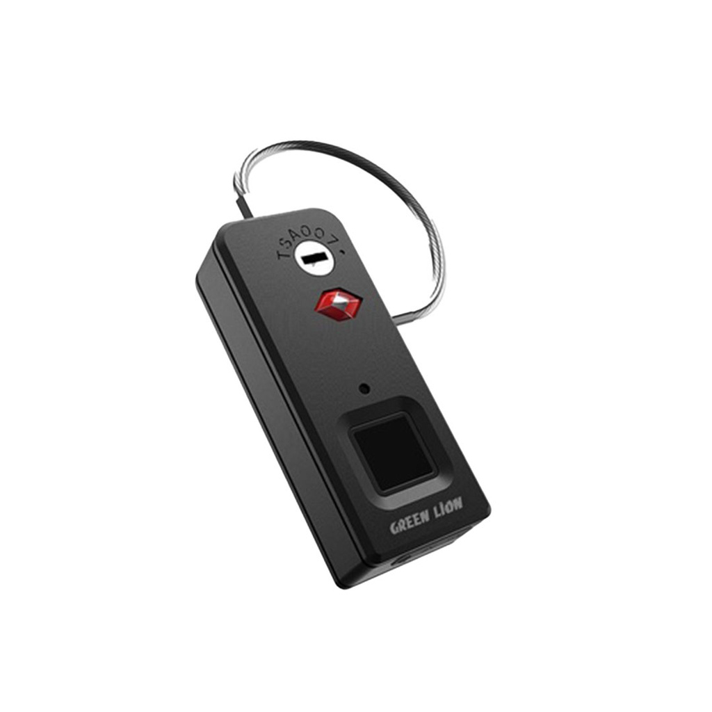 قفل اثر انگشتی گرین لاین Green Lion Mini Fingerprint Padlock GNFPPDLKBK